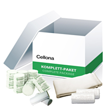 Komplettpaket C4 (Cellona, Frotteeschlauch, Cellona Synthetikwatte)